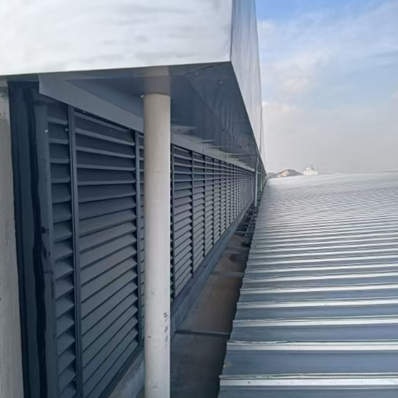 Persianas fixas de alumínio (opcional à prova de chuva/não à prova de chuva)